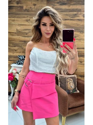 Бюстие di в бяло